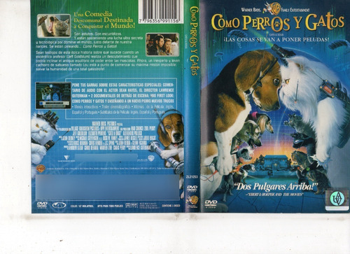 Como Perros Y Gatos (2001) - Dvd Original - Mcbmi