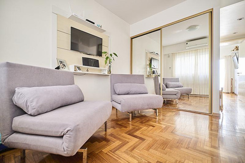 Departamento 2 Ambientes Luminoso Reciclado Impecable Balcon Aterrazado En Palermo