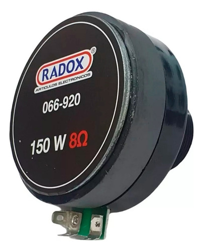 Tweeter Driver De Compresion 1 3/8x18 Titanium 150w 066-920 Color Negro