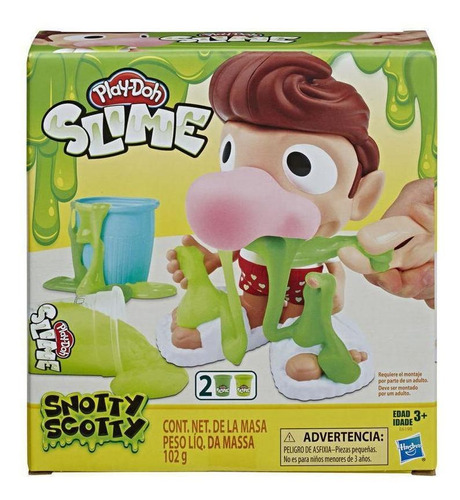 Massinha Play-doh Slime - Snotty Scotty E6198 - Hasbro