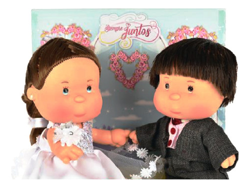 Muñecos Pitukos Novios (siempre Juntos)