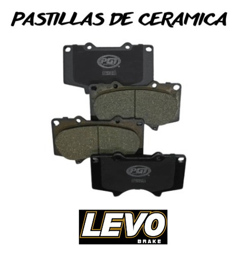 Pastilla Freno Ceramic Levo Delant Toyota 4runner 2014 7877