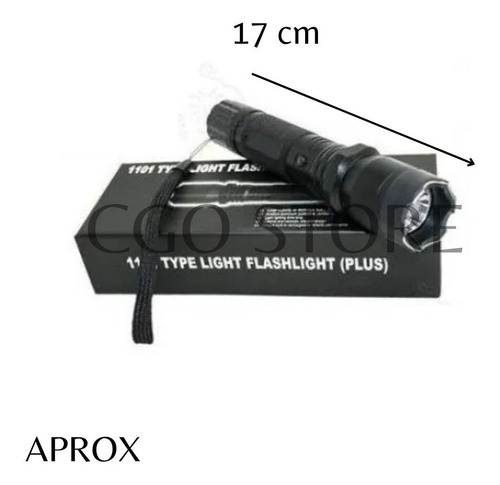 Linterna De Led Con Picana Recargable Defensa Personal