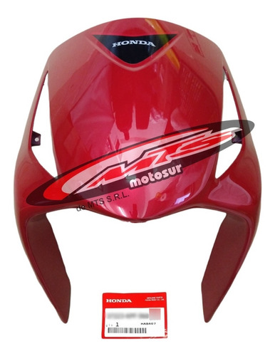 Carcasa Frente Pechera Original Honda Biz 125 Bordo Moto Sur