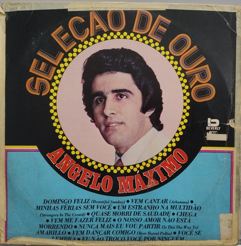Angélo Máximo Lp 1977 Seleção De Ouro 4858
