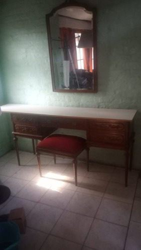 Vendo Antiguo Espejo , Dressoire Y Banco