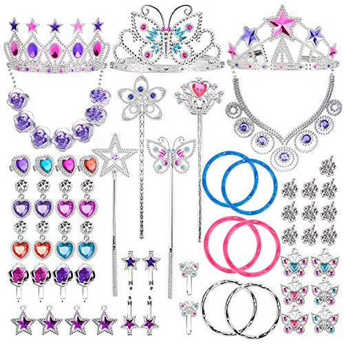 Princess Jewelry Dress Up Accesorios Toy Playset Niñas...