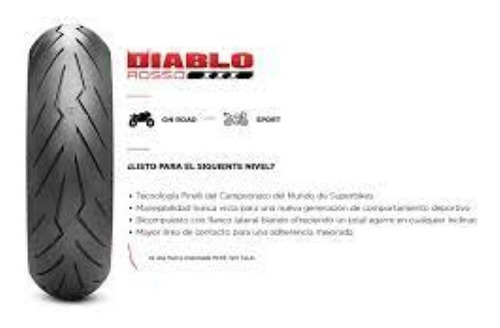 Imagen 7 de 7 de Pirelli Diablo Rosso 3 240/45/17 82w