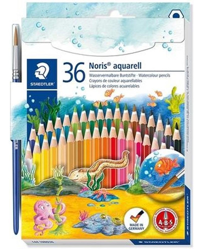 Lapis Cor 36 Cores Noris Club Aquarelavel Staedtler