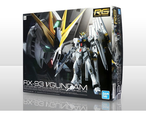 Gunpla - Rg - Real Grade - Rx-93 Nu Gundam 1/144