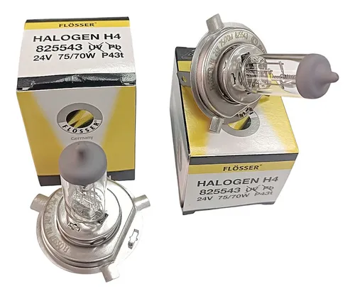 comprar Bombillo Halogeno 24v 75 \u002F 70w Flosser P43t (par)