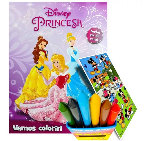 Livro de colorir: Princesas