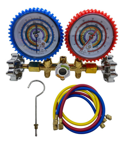 Manifold Ar Split Gás R22 R410a R407c Ar Condicionado