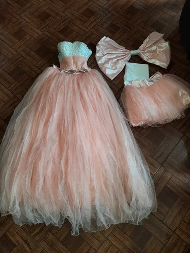 Vestidos De Xv A os Color Blush MercadoLibre