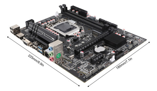 Placa Madre M.2 H510 Para Memoria Ddr4 Dual De 64 Gb De 10 A