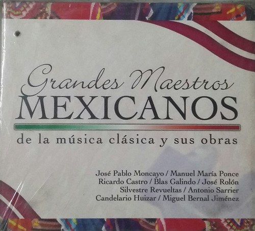 Cd Mexicanos 3cds + Ponce + Castro + Galindo + Rolon + Huiza