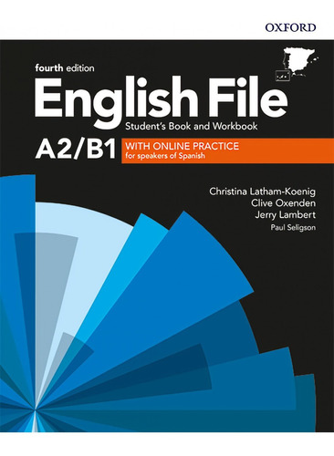 Libro English File Pre-intermediate Students Book And Workbo