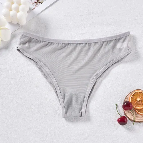 D Ropa Interior Sin Costuras Para Mujer Con Triangular Trans