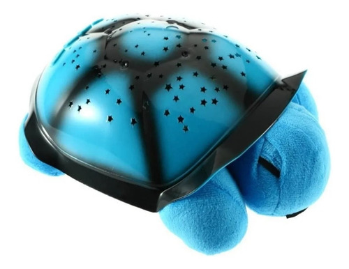 Imagen 3 de 7 de Lampara De Peluche Tortuga Proyector De Estrellas Musical