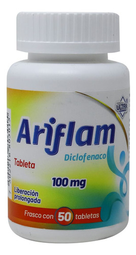Ariflam Bote C/50 Tabletas L.p. De 100 Mg C/u