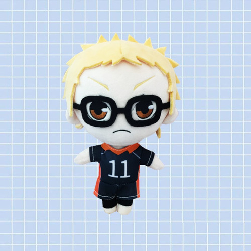 // Novo Yw Haikyuu Kei Tsukishima Boneca Pelúcia Brinquedo