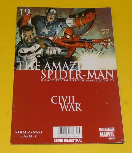 Ccc21 Editorial Televisa Amazing Spider-man Civil War #19