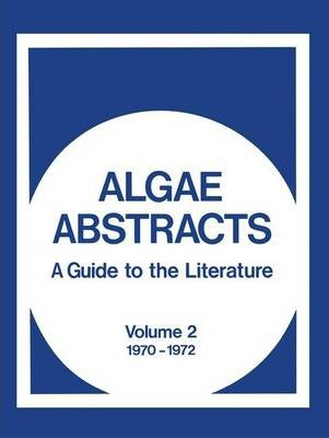 Libro Algae Abstracts - Office Of Water Resources Researc...