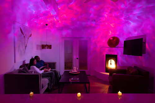 Proyector Led Blisslights, Estilo Nebulosa, Sin Estrellas