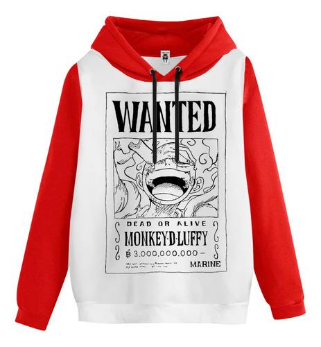 Busos Buzos Saco One Piece Wanted