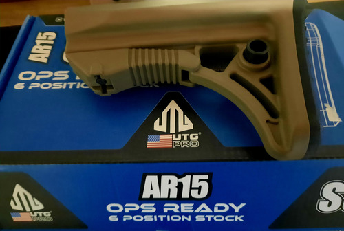 Culata Utg Spec Ops Ar 15 Coyote Arena Marrón Claro