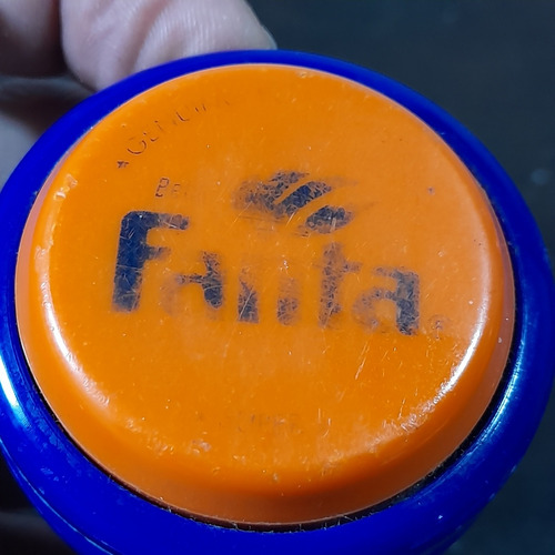 Yo Yo Russell Super Fanta Laranja E Azul Antigo Usado