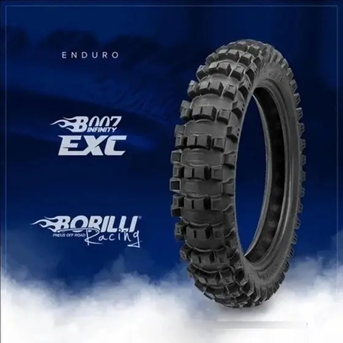 Pneu Traseiro Para Moto Borilli 100/100-18 Exc Infinity B007