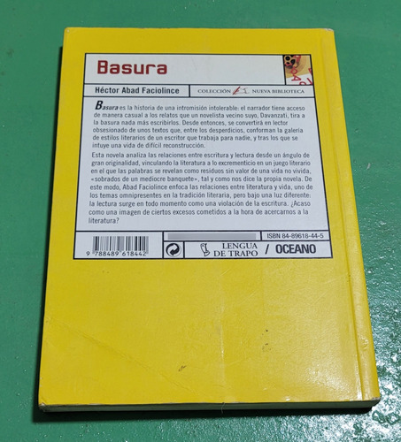 Basura - Hector Faciolince #e3 (Usado)
