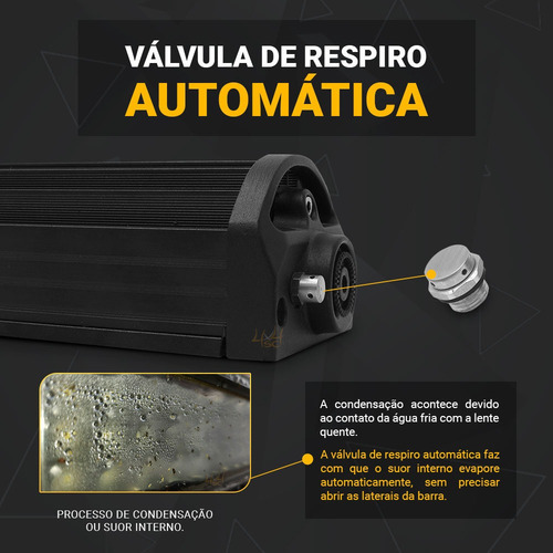 Imagem 3 de 10 de Barra Mod Leds 390w P Pickup Vw Amarok Chevrolet Silverado