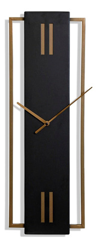 Collective Design Slim Time - Reloj De Pared De Metal De Med