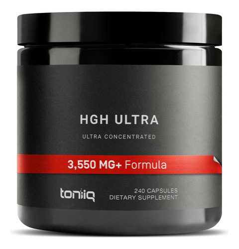 Hgh Ultra 3550 Mg Toniiq 240 Cápsulas