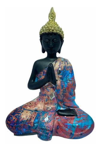 Buda Colores Estatua Feng Shui