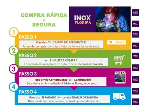 Mictório Aço Inox 1,50mt Reforçado