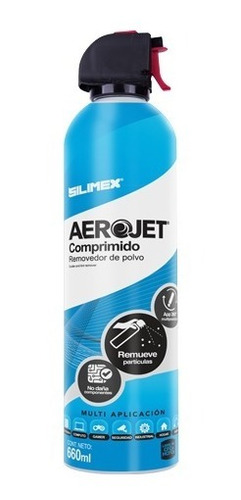 Aire Comprimido Silimex Aerojet 360º 660ml Removedor D Polvo