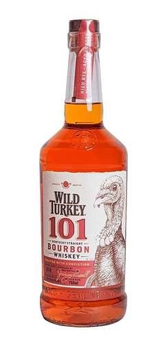 Whisky Wild Turkey Bourbon 101 750ml Importado Americano