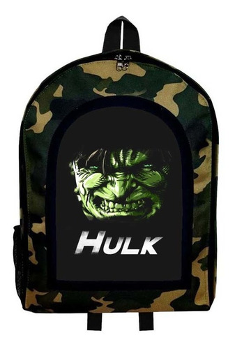 Mochila Camuflada Hulk Nueva Colección Modelo 28