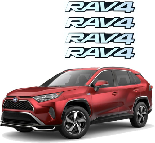 Embellecedor Letras De Bocina Toyota Rav4 Rav-4