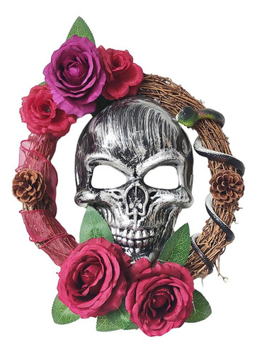 2 Coronas De Calaveras De Halloween Para Colgar En ,