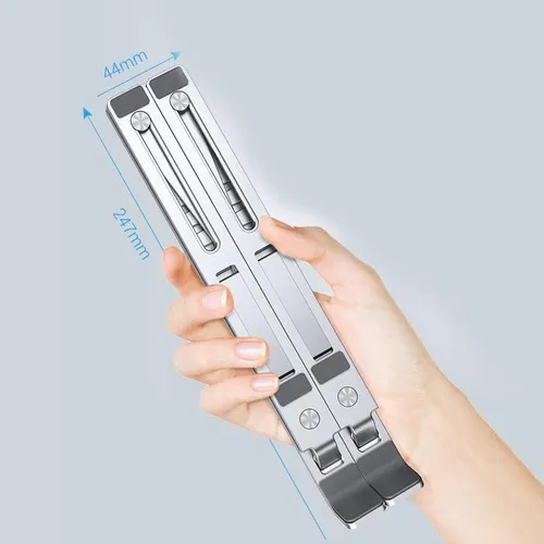 Soporte Para Notebook Plegable Y Compacto Aluminio
