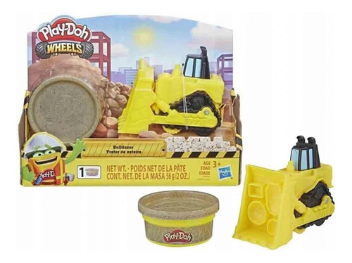 Play-doh Wheels Excavadora Bulldozer