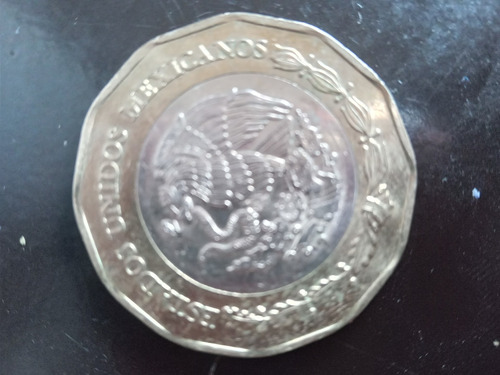 Moneda $20 Pesos Fundación Veracruz