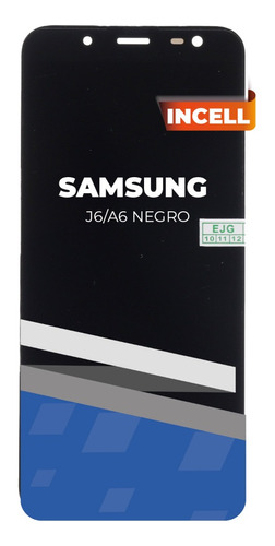 Lcd Para Samsung J6 , J600g , A6 Negro Incell