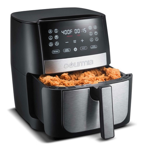 Freidora De Aire Digital Gourmia 8qt 7.5lts Fry Force 360 