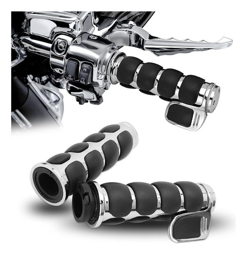 Shi Puños Grips Para Harley Honda Yamaha Suzuki Kawasaki Dm