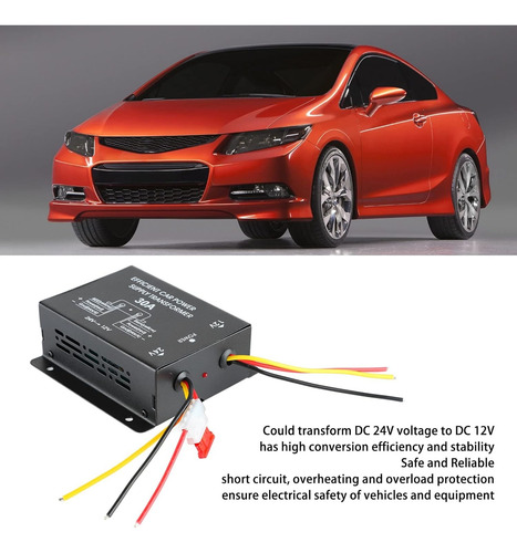 Inversor De Voltaje 24 A 12 Volt 30 A -conversor Voltaje